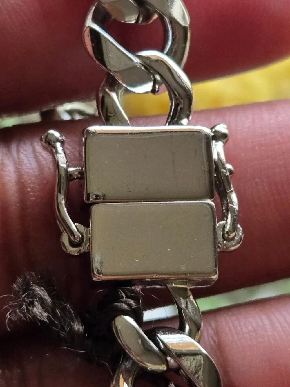 Juicy Couture Rhinestone Script Link Bracelet